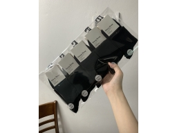 VỚ NAM ĐEN  282 - BLOCK 10 ĐÔI VỚ NAM ĐEN  282 - BLOCK 10 ĐÔI
